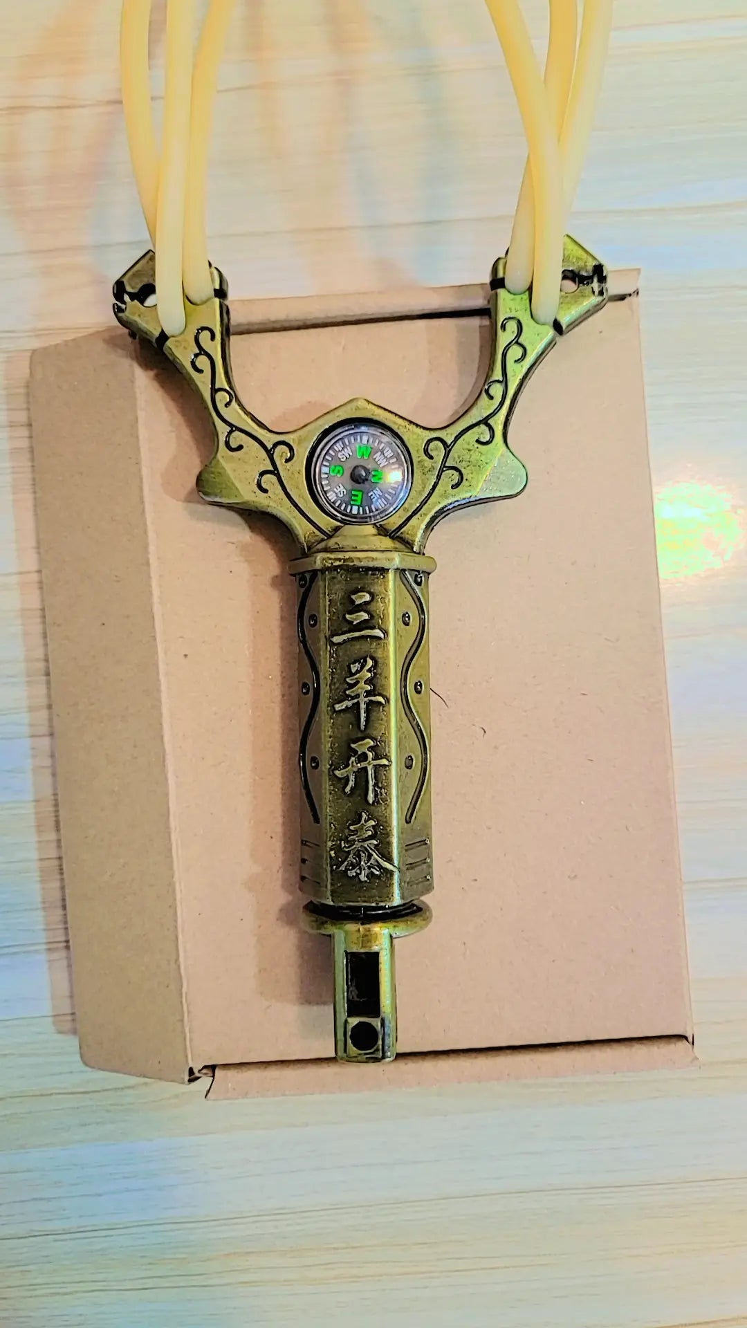Premium Steel-Handled Slingshot with Art Design – Lalaimport.pk