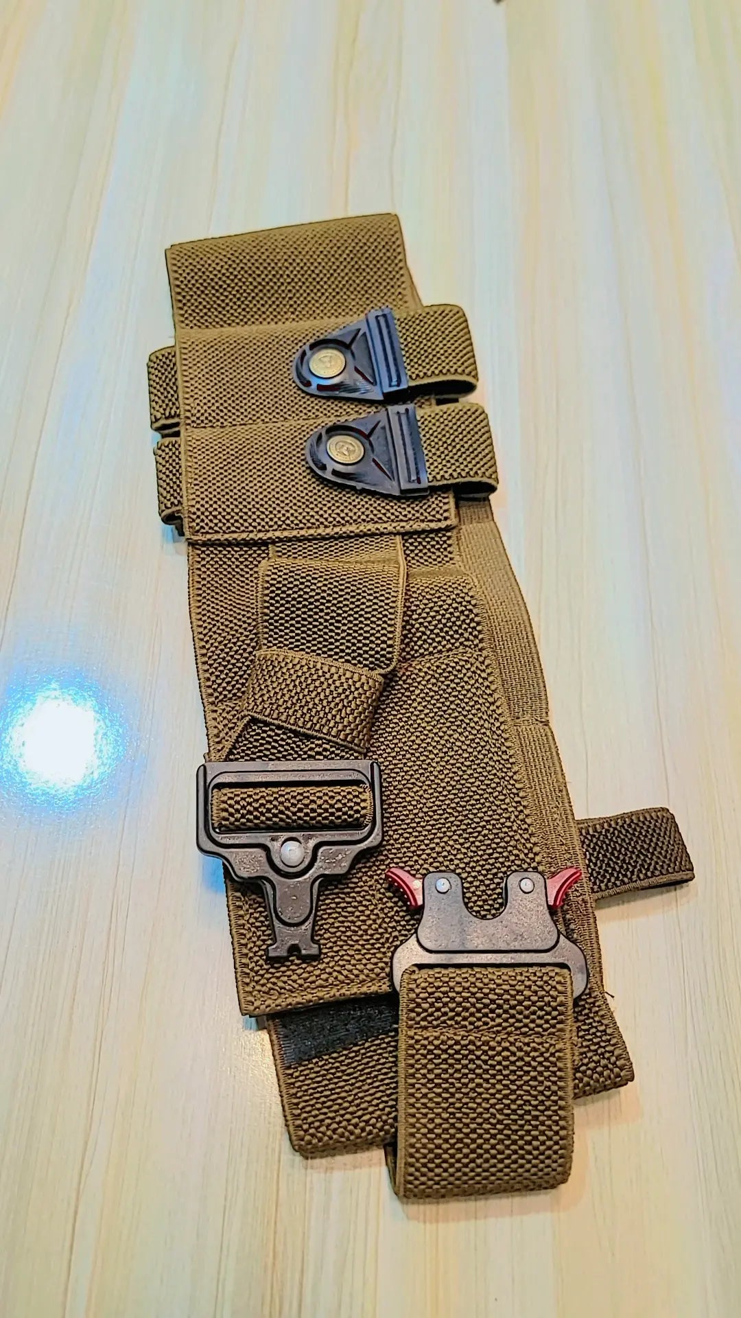Universal Gun Holster with Magazine & License Pouches | Lalaimport.pk