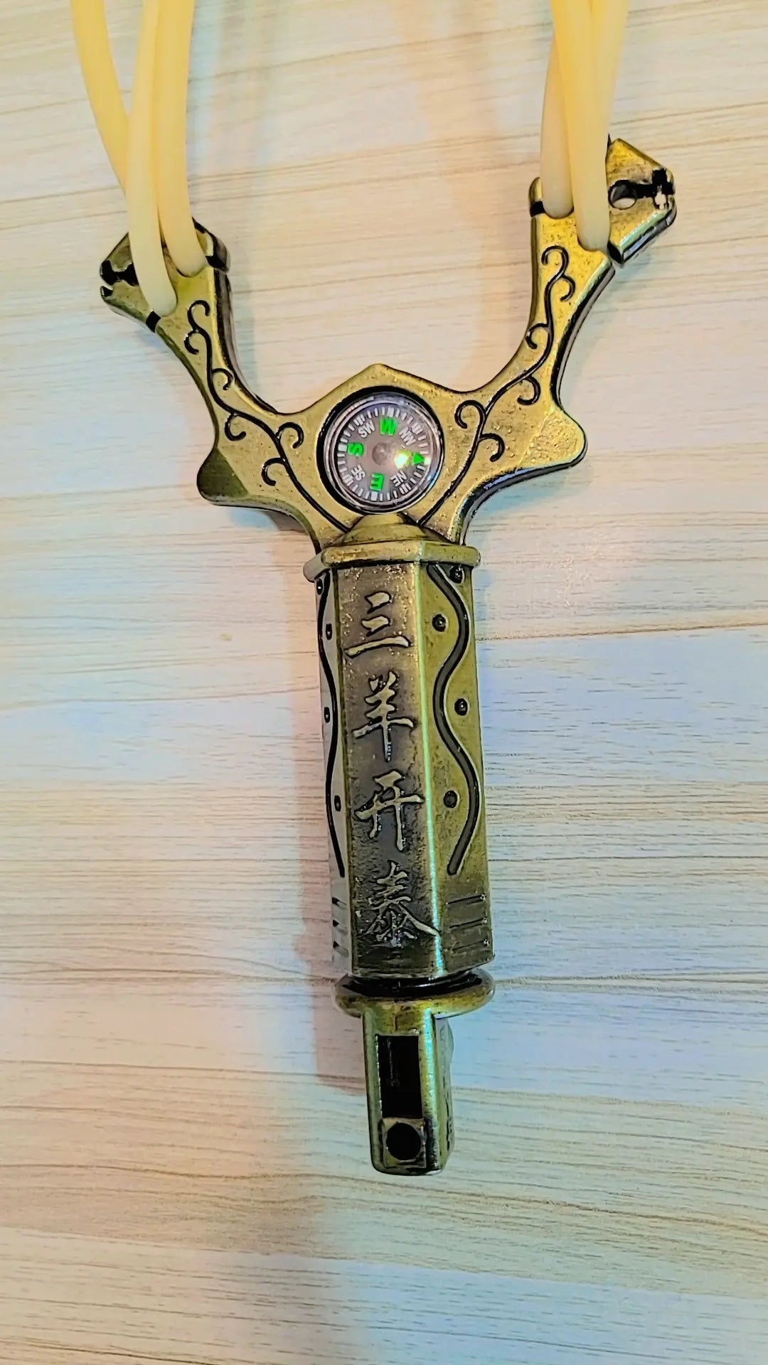Premium Steel-Handled Slingshot with Art Design – Lalaimport.pk