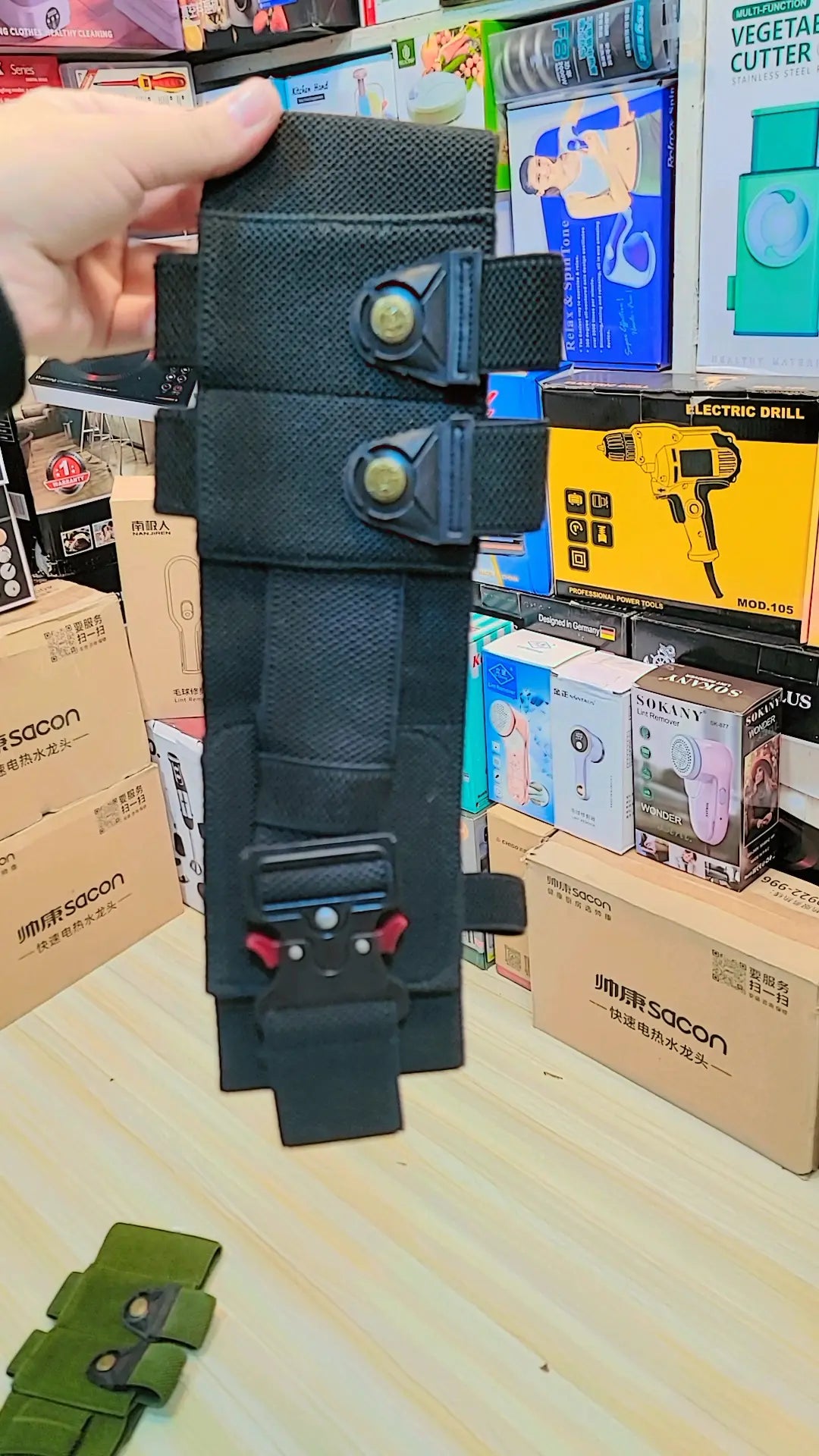 Universal Gun Holster with Magazine & License Pouches | Lalaimport.pk