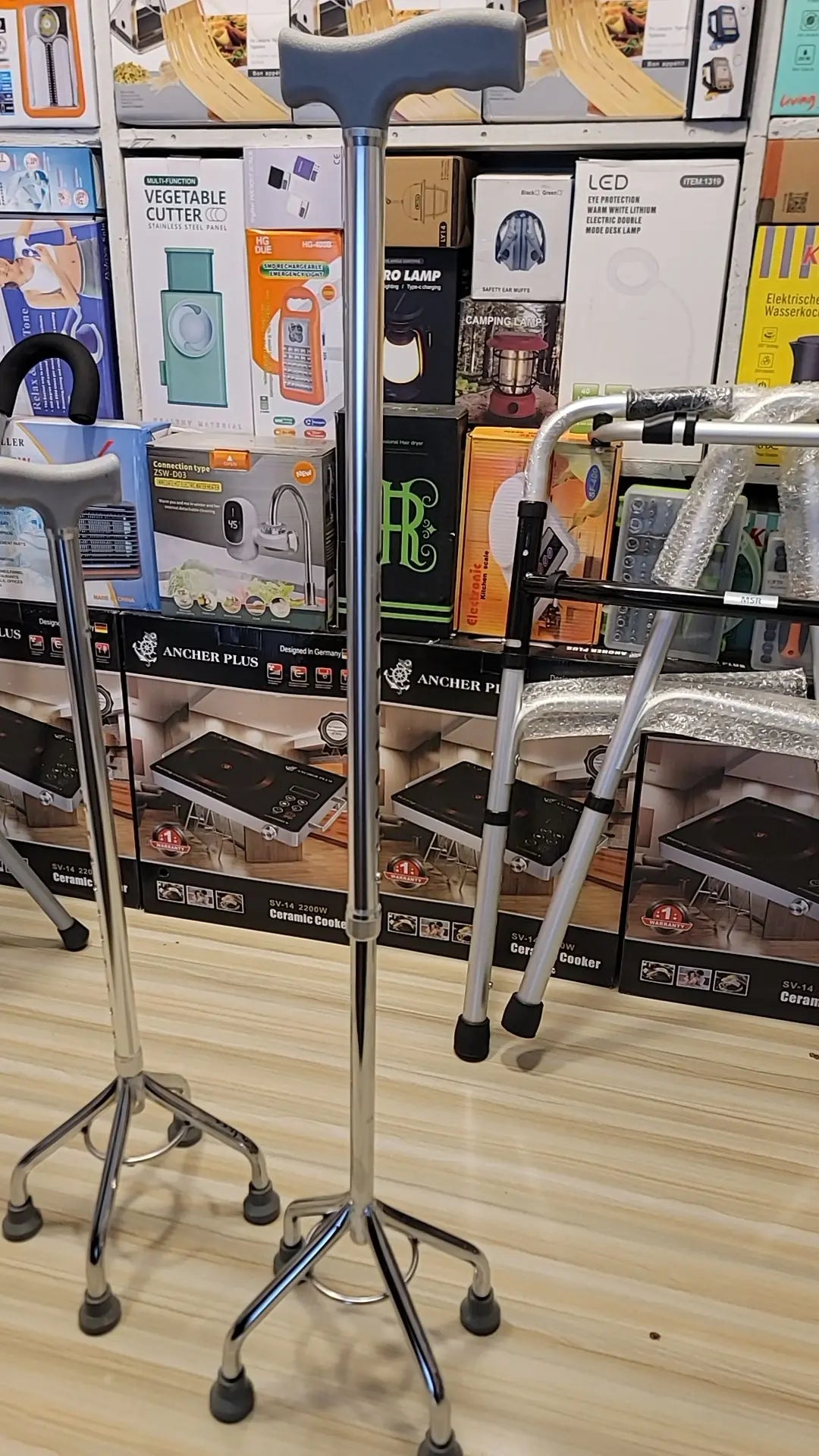 Buy Quad Cane & Walking Sticks in Pakistan – Stability & Comfort for Mobility Support