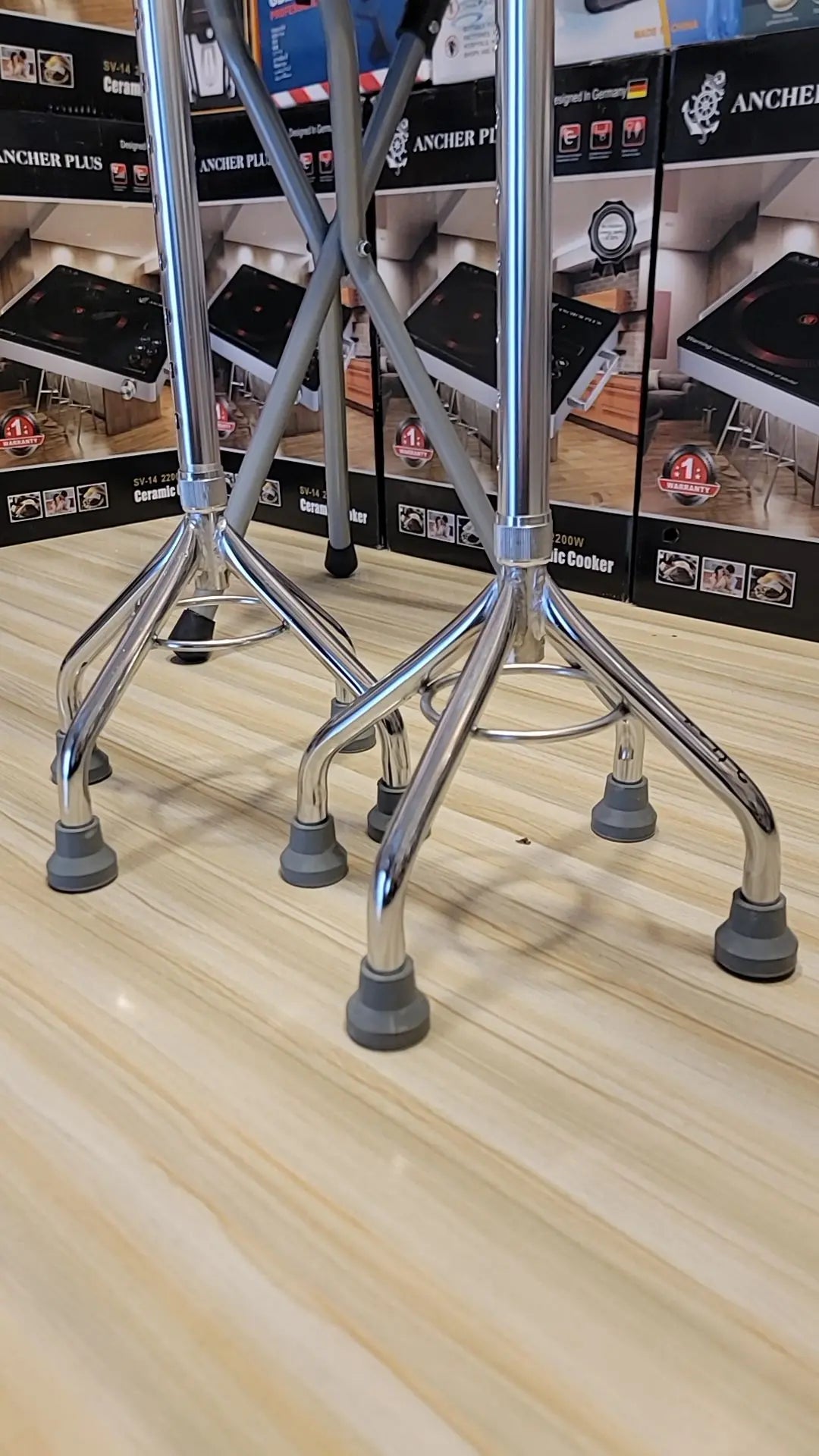 Buy Quad Cane & Walking Sticks in Pakistan – Stability & Comfort for Mobility Support