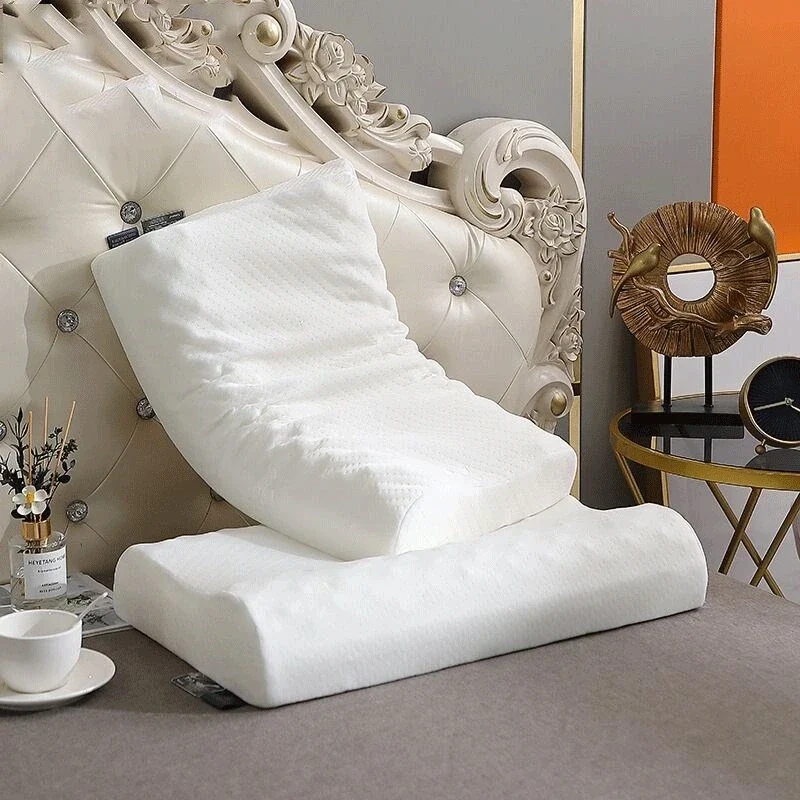 Hilton Latex Pillow. Luxury Hotel & High Density Memory Cotton | Vacuum Packed