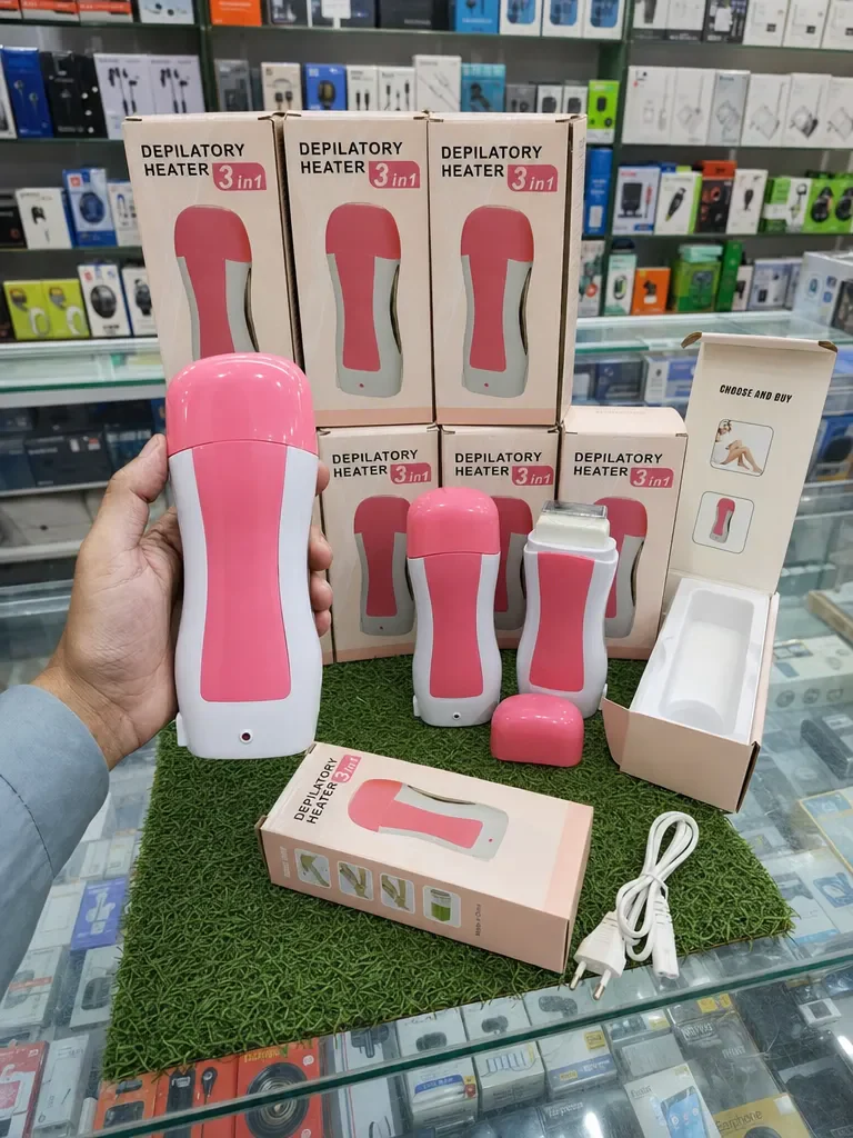 3-in-1 Depilatory Heater and Hair Removal Device