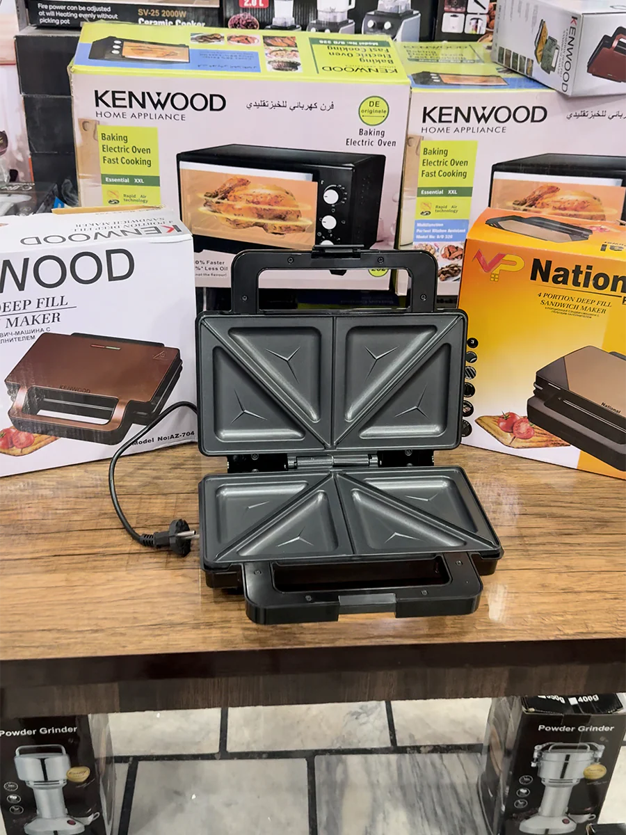 Kenwood 4 Portion Deep Fill Sandwich Maker Model AZ-704