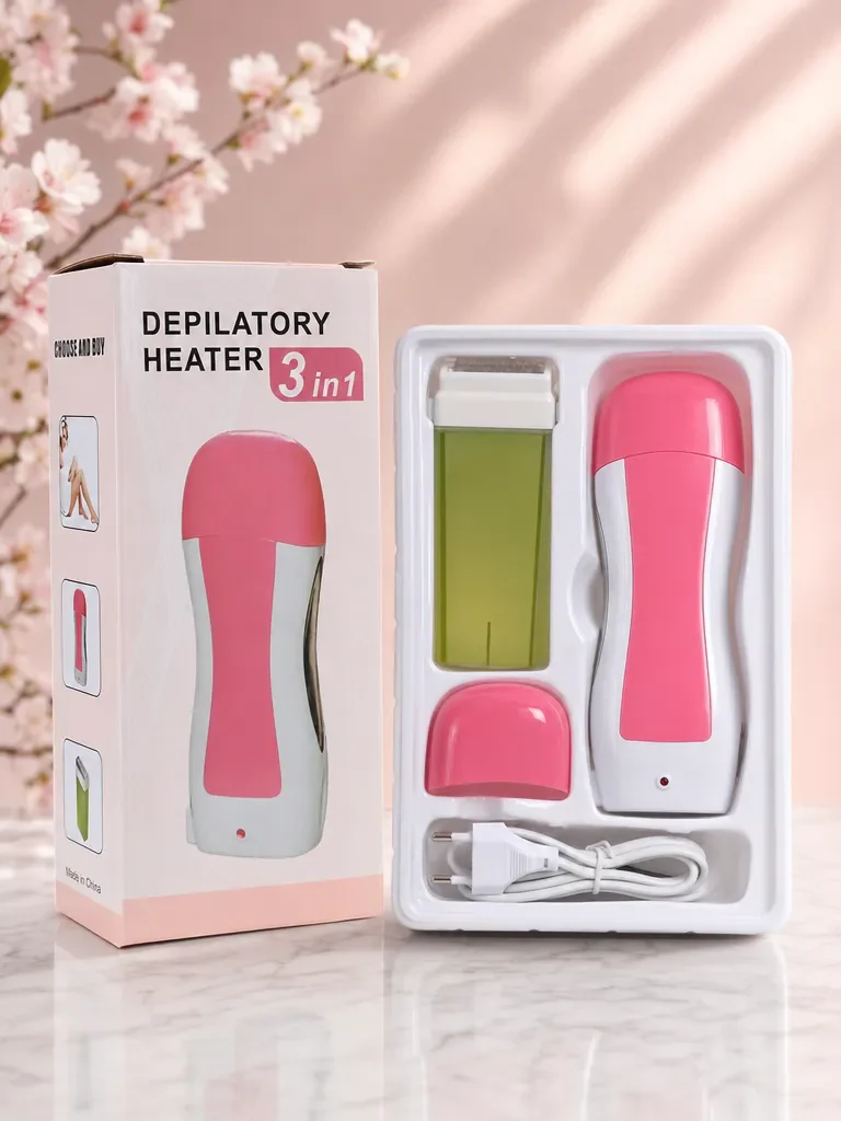 3-in-1 Depilatory Heater and Hair Removal Device