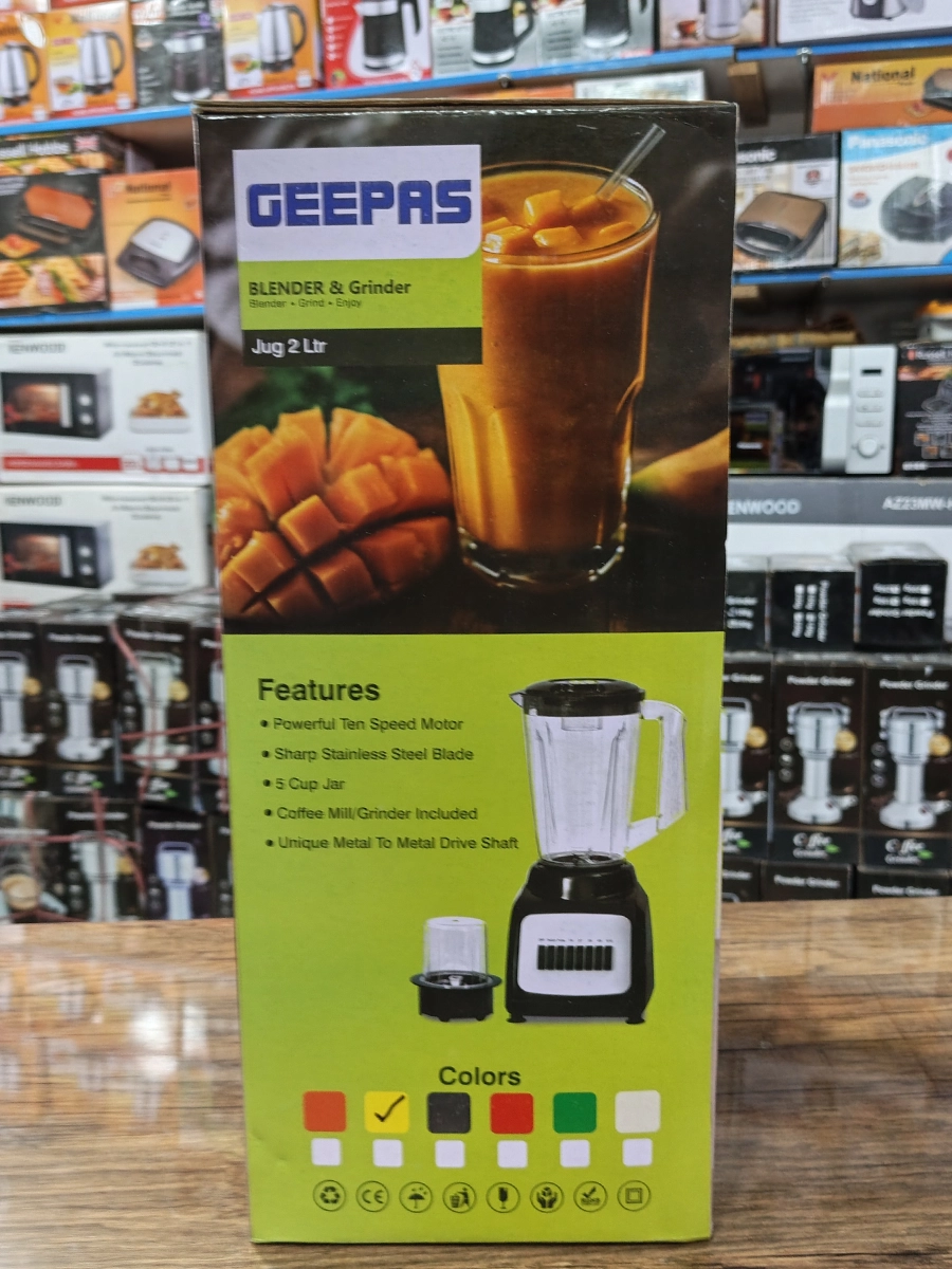 Geepas 2L Blender & Grinder