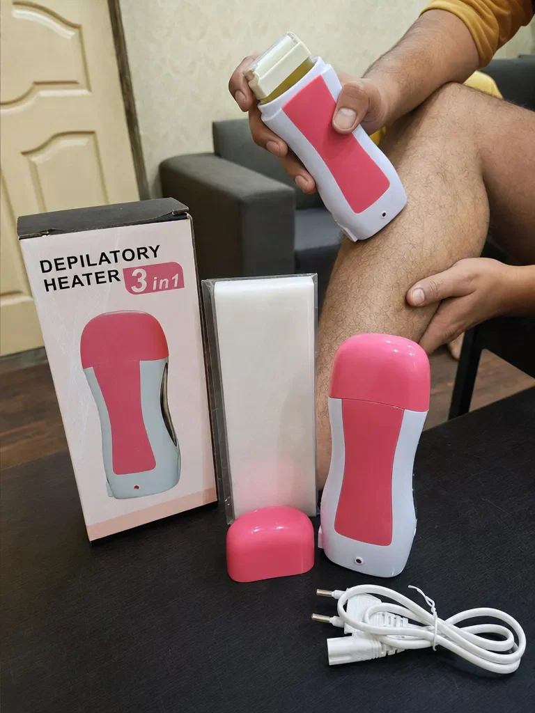 3-in-1 Depilatory Heater and Hair Removal Device