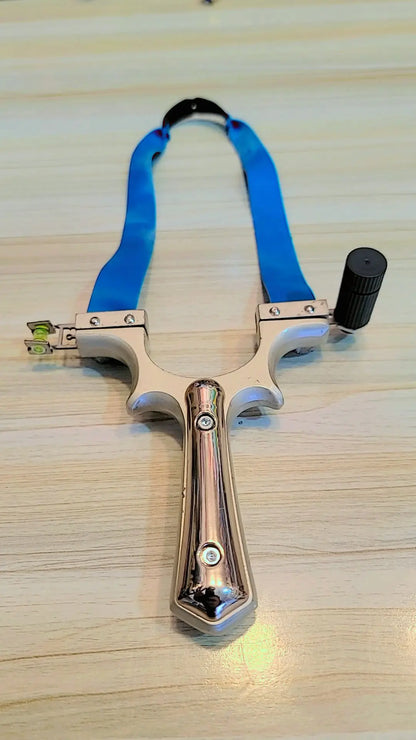 Steel Slingshot with with laser and water level | Lalaimport.pk