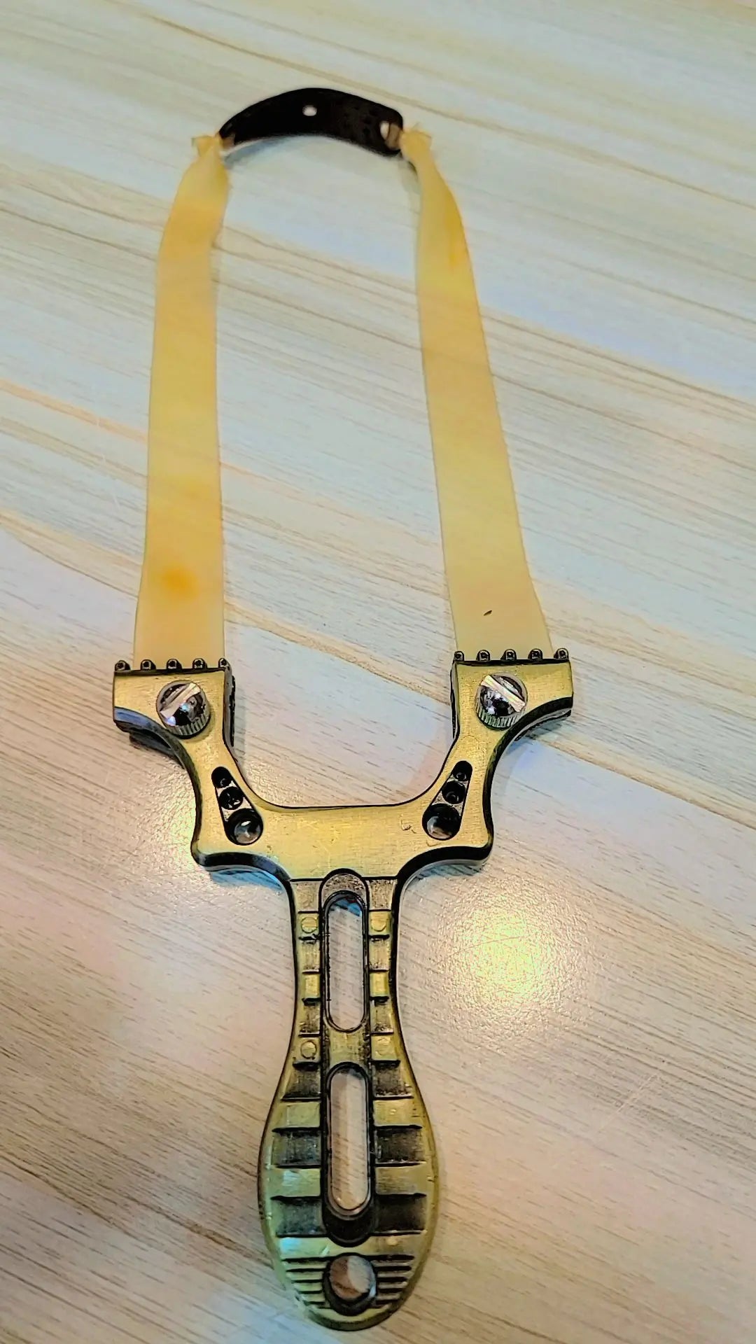 Compact Slingshot - Portable & Reliable for On-the-Go Fun at lalaimport.pk