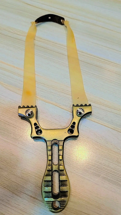 Compact Slingshot - Portable & Reliable for On-the-Go Fun at lalaimport.pk