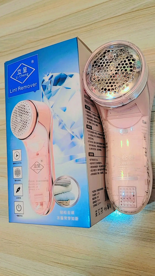 Li Cheng Lint Remover – rechargable & Perfect Fabric Care by Lalaimport.pk