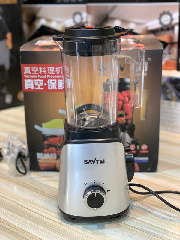 SAVTM Vacuum Food Blender in Pakistan – 500W, Shake Glasses & Grinder