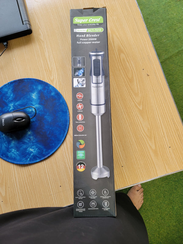 Super Crest 2500W Hand Blender – German-Made, Heavy Duty
