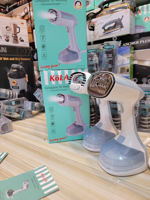 Kolax 1500W Steamer – 12 Minutes of Nonstop Steam for Perfect Clothes