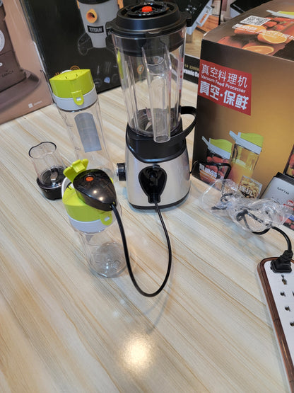 SAVTM Vacuum Food Blender in Pakistan – 500W, Shake Glasses & Grinder | Lalaimport.pk