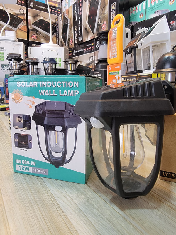 Solar Induction Wall Lamp HW 669 – Brighten Your Outdoors