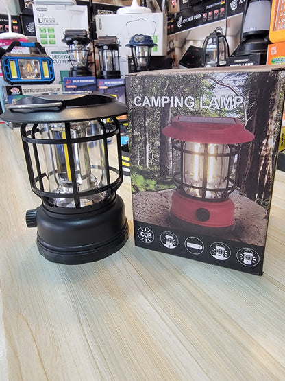 Rechargeable Solar Camping Lamp – Versatile Lighting for Every Adventure | Lalaimport.pk