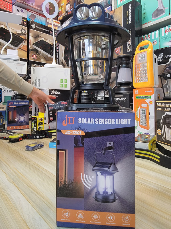 Solar Motion Sensor Light JD-7801 – Reliable & Energy-Saving