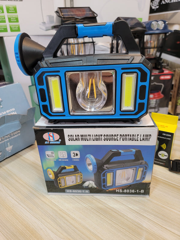 Solar Multilight Portable Lamp HS 8036 – The Perfect Lighting Solution