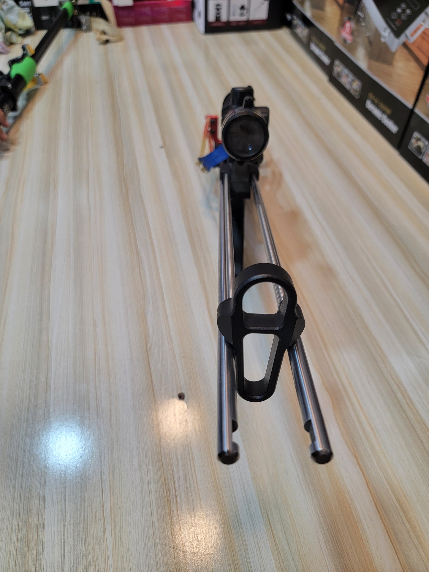 Gun-Type Adjustable Slingshot with Laser & Scope – Perfect Precision for Your Adventures
