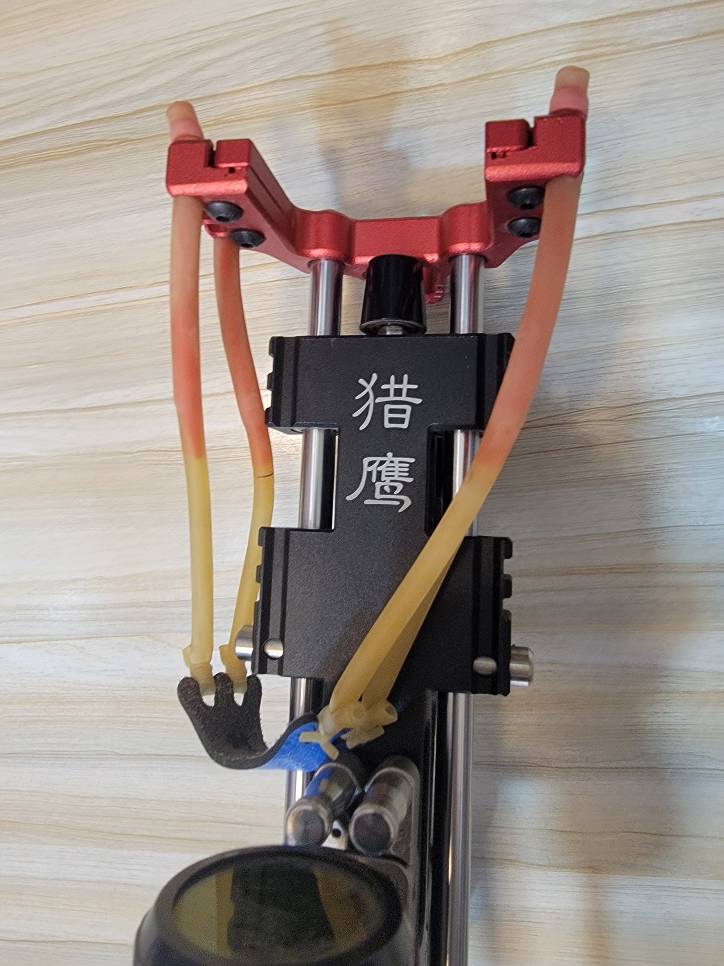 Gun-Type Adjustable Slingshot with Laser & Scope – Perfect Precision for Your Adventures