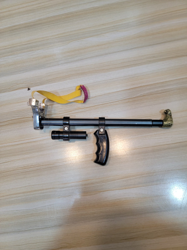 Large Adjustable Laser Slingshot - Superior Gun-Type Design