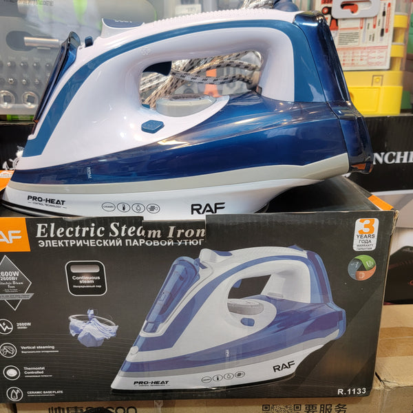 RAF BT-2600 Steam Iron –Dry & Steam Iron with Self-Cleaning