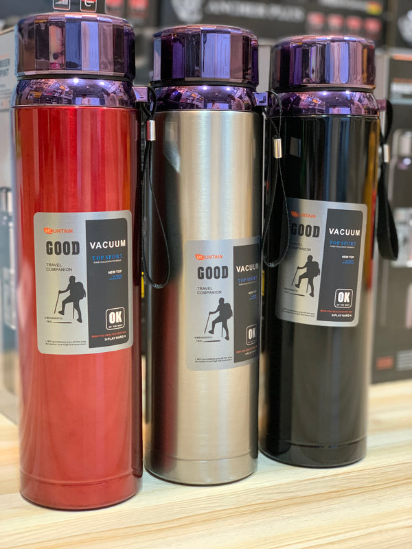 Imported Vacuum Water Bottle with Digital Temperature Display | 1 Litre