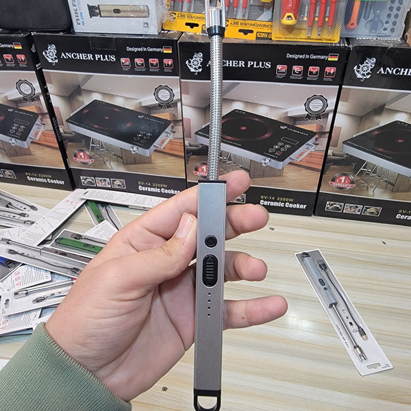 Rechargeable Electric Lighter – Flame-Free, Windproof