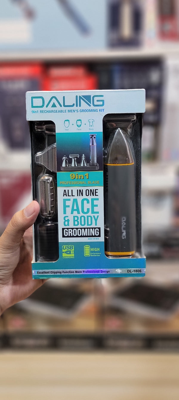 Daling  9-in-1 Men's Grooming  Kit - High Quality
