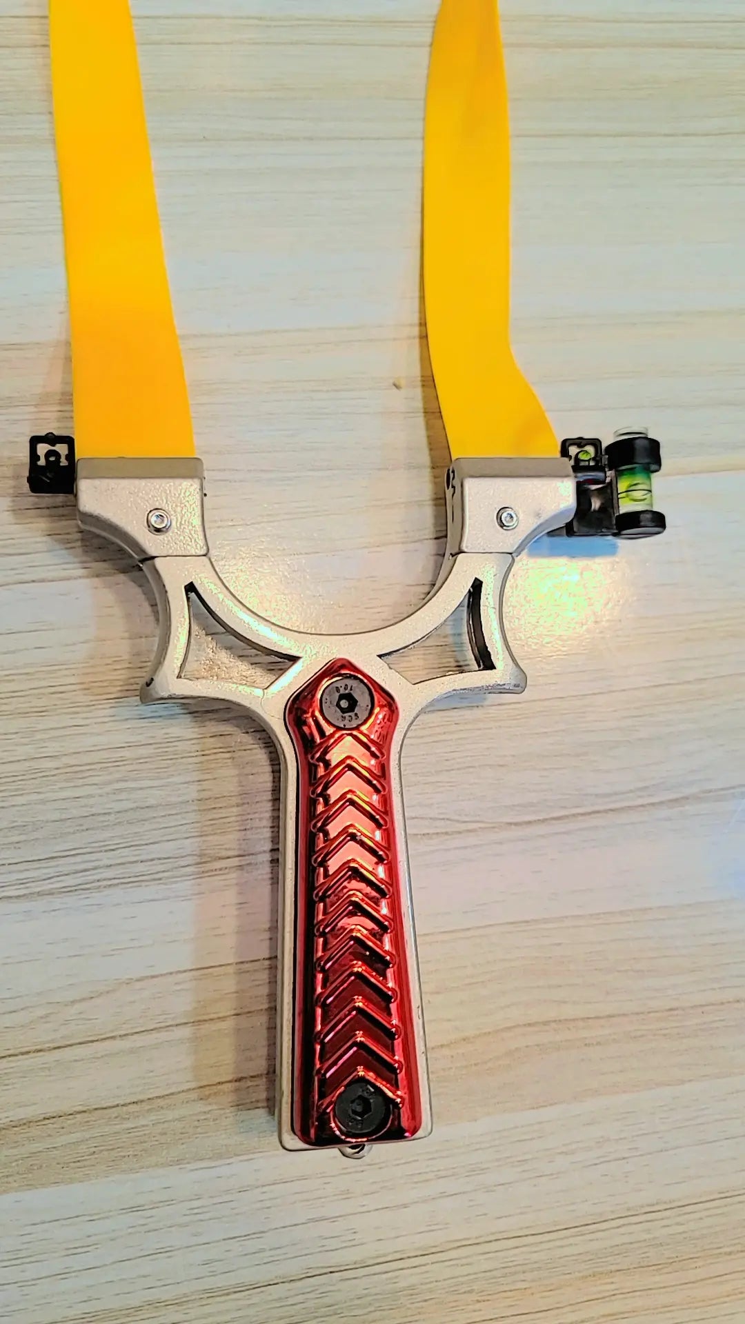 High-Quality Laser Slingshot with Premium Rubber and Ergonomic Handle