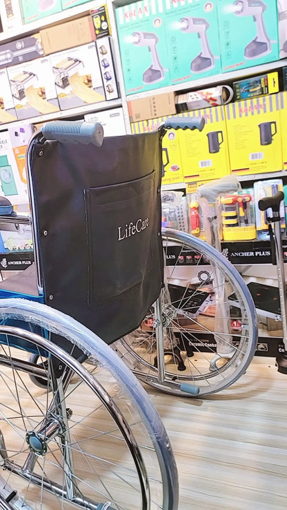 Foldable Lightweight Wheelchair – Trusted Mobility Solutions in Pakistan | Lalaimport.pk