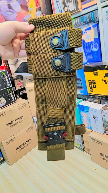 Universal Gun Holster with Magazine & License Pouches | Lalaimport.pk