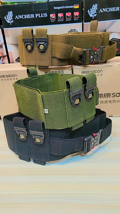 Universal Gun Holster with Magazine & License Pouches | Lalaimport.pk