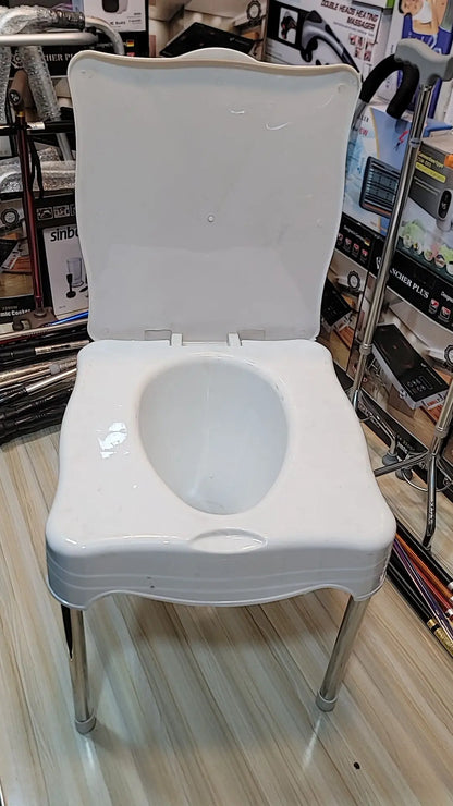 🚽 Imported Portable Commode Chair – Best for Elderly & Patients