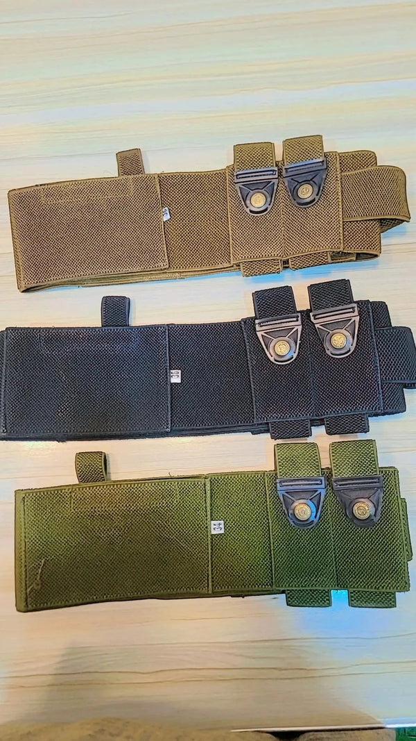 Universal Gun Holster with Magazine & License Pouches