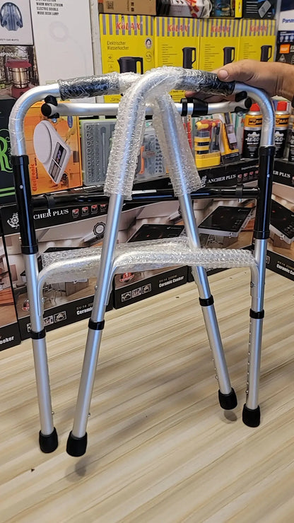 🚶‍♂️ Foldable Walker for Seniors & Patients – Strong, Lightweight & Adjustable