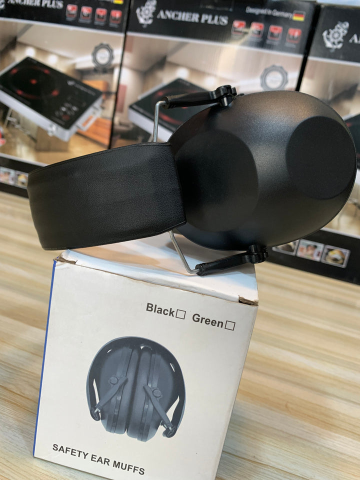 Imported noise-cancelling safety ear muffs with trusted quality from Lalaimport.pk, authentic Karkhano Market product.