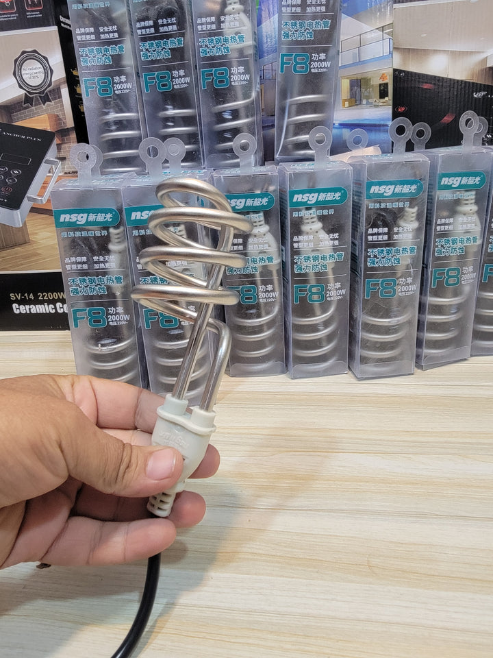 Buy Premium F8 Quality Electric Water Heating Rod Online in Pakistan – Fast & Safe Water Boiler for Home & Office at LalaImport.pk