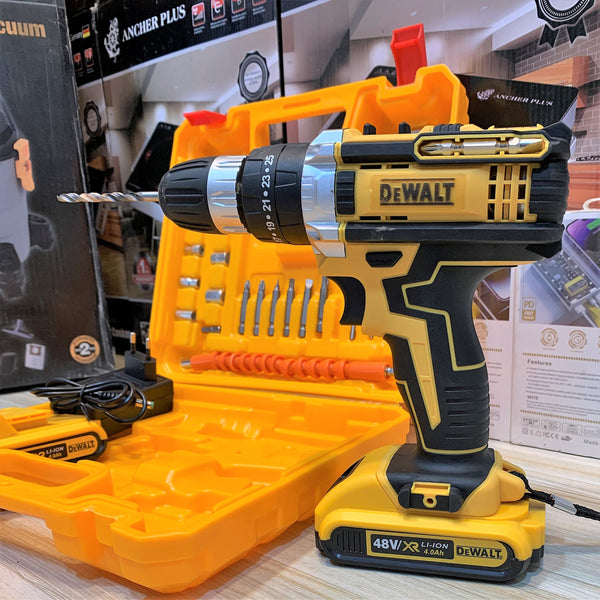 Buy the original DeWalt drill machine online with a trusted guarantee since 1995