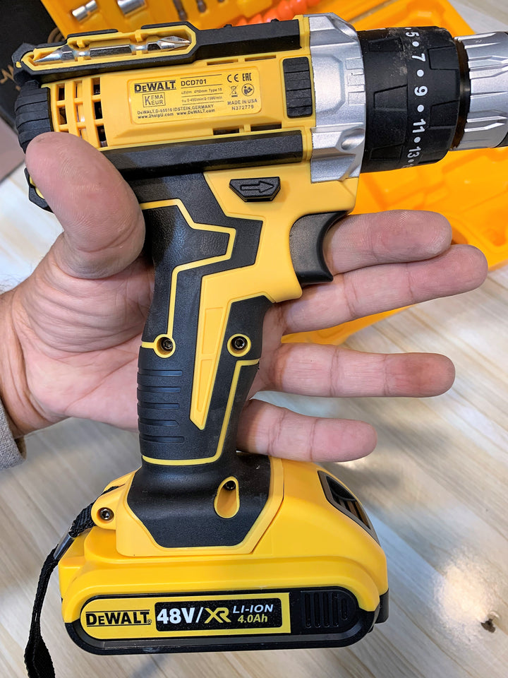 Professional-grade DeWalt power drill, perfect for DIY projects in Pakistan