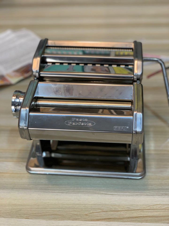 Authentic GEFU pasta machine for fresh pasta making, perfect for Pakistani kitchens.