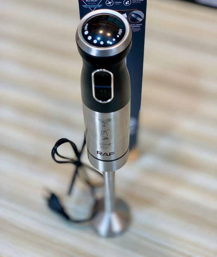 German imported Raf Hand Blender with easy-to-clean detachable stainless steel blades