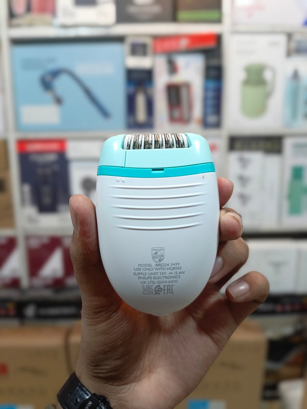Philips Epilator 2000 – Compact Hair Removal Device for Smooth & Silky Skin (BRE224)