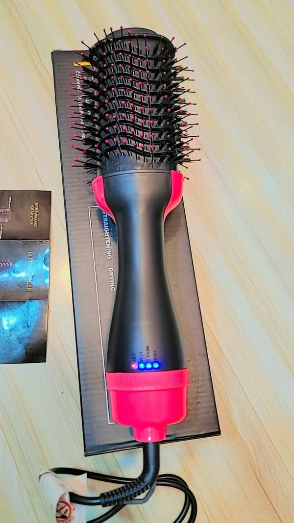 Imported Hot Air Hair Brush – 2-in-1 Hair Dryer & Volumizer