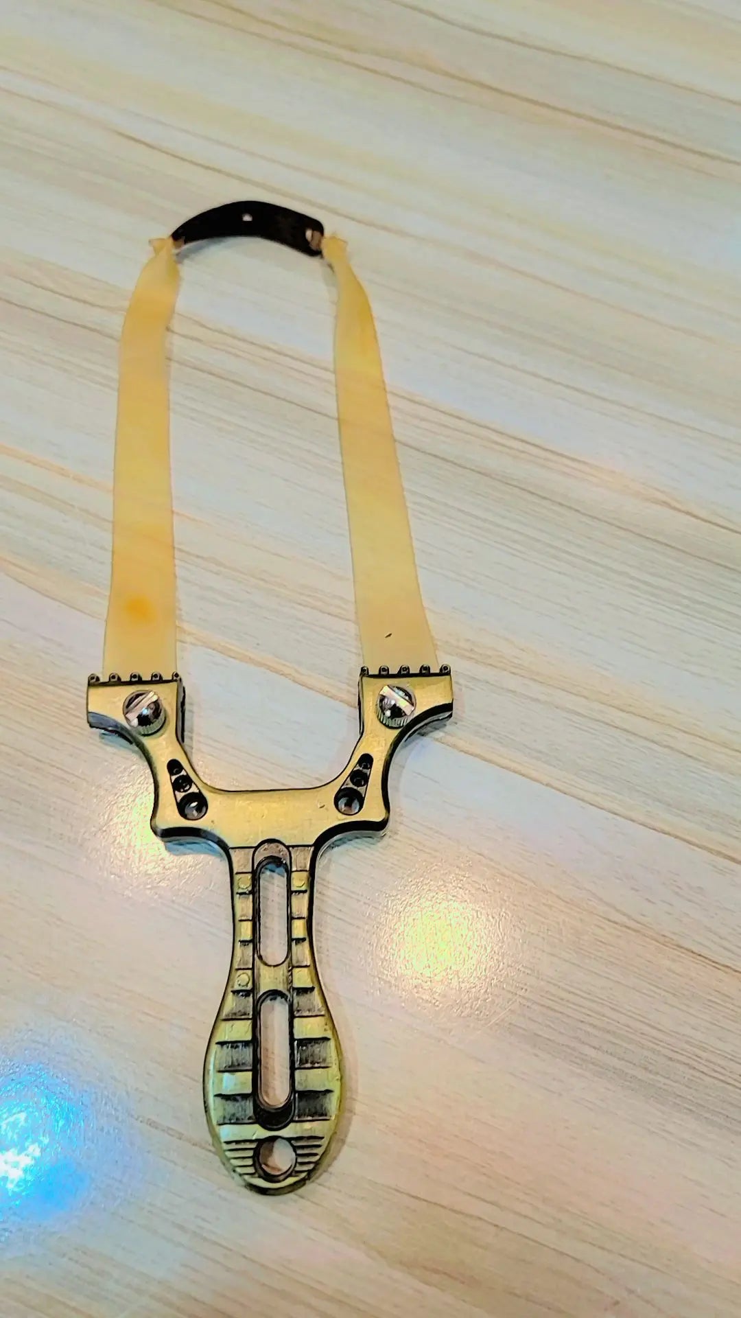 Compact Slingshot - Portable & Reliable for On-the-Go Fun at lalaimport.pk