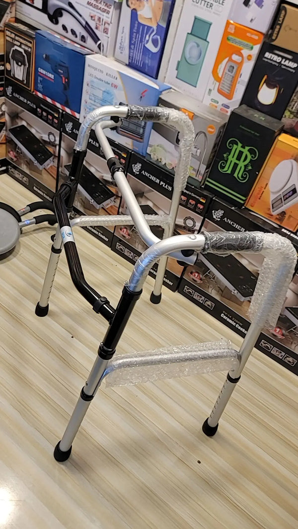 🚶‍♂️ Foldable Walker for Seniors & Patients – Strong, Lightweight & Adjustable