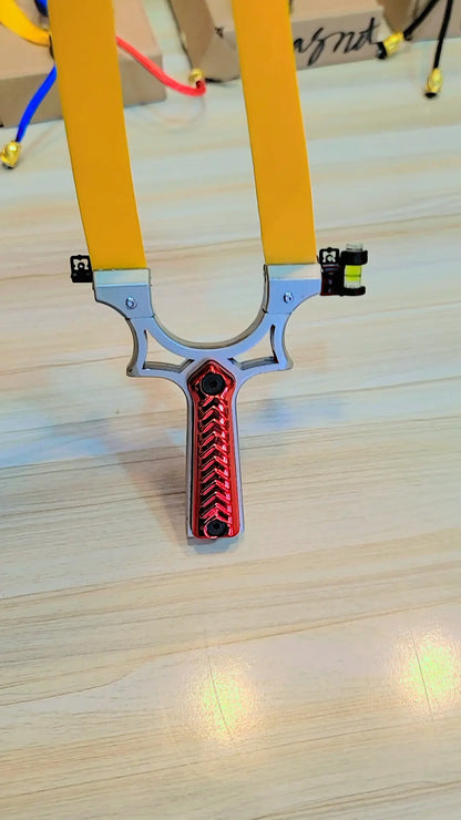 High-Quality Laser Slingshot with Premium Rubber and Ergonomic Handle
