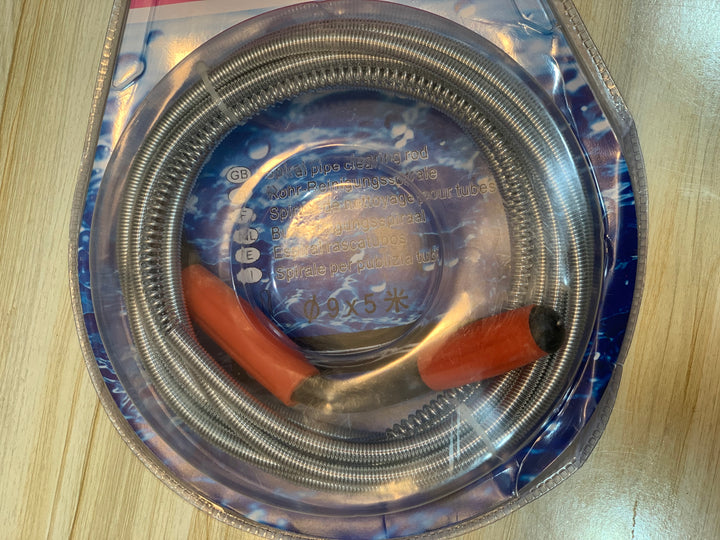 7-meter long drain cleaner, ideal for reaching deep blockages and ensuring your pipes are fully cleared for smooth water flow.